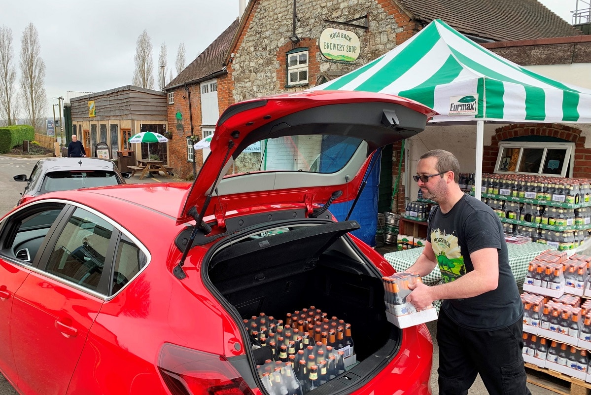 Hogs Back Drive Through Brewery