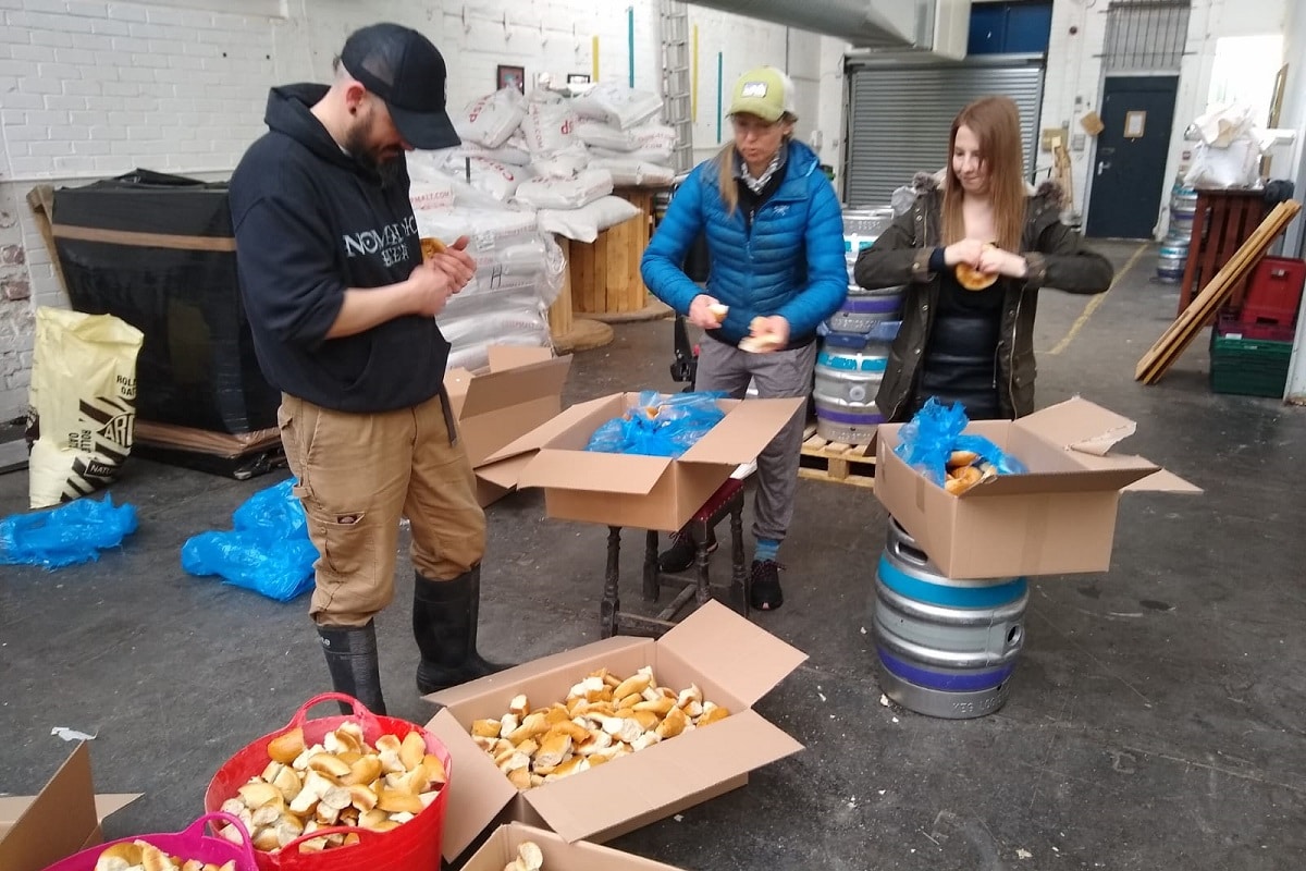 Nomadic Beers & Bagel Nash Brew Surplus Bagel Beer
