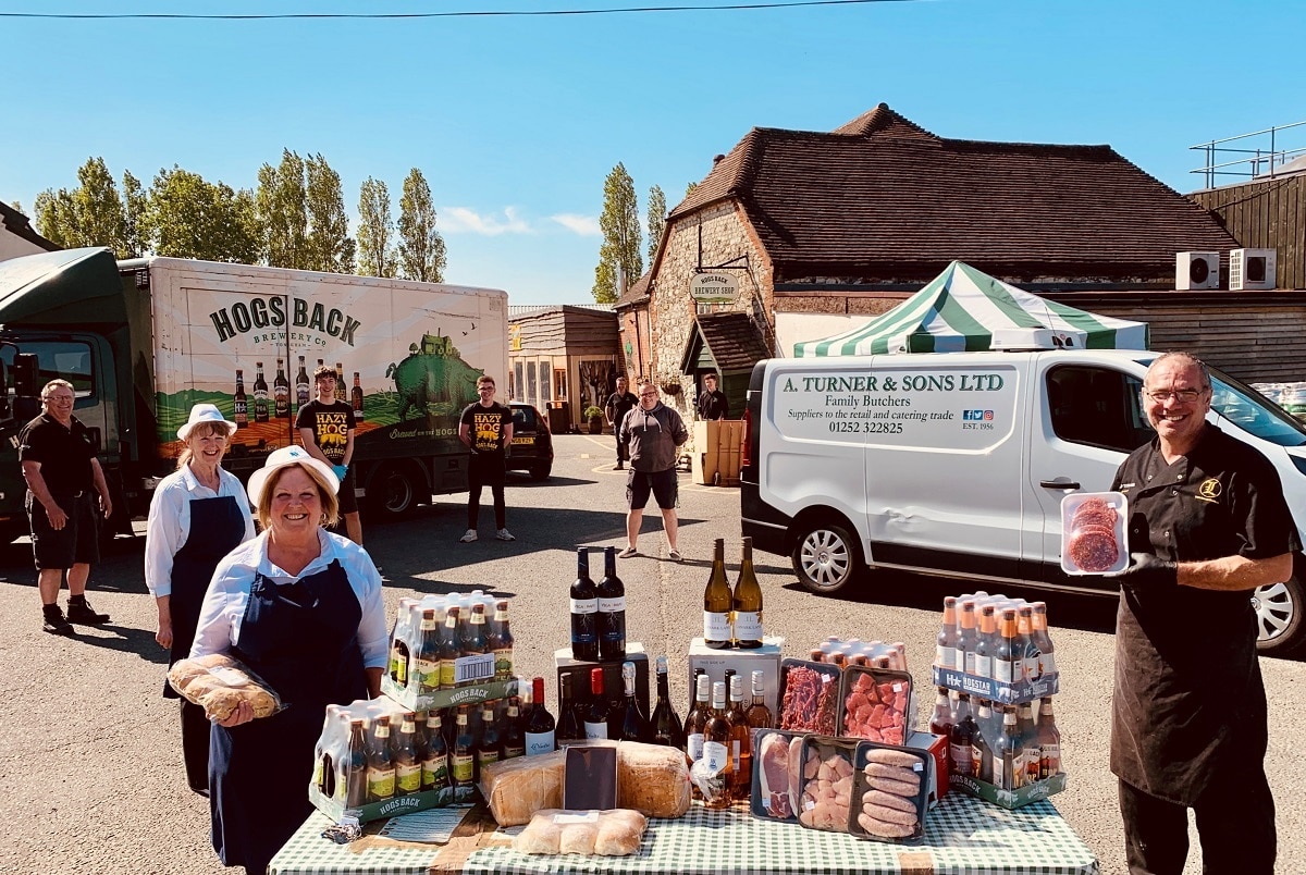 Hogs Back Brewery offers ‘Barbecue to You’ service