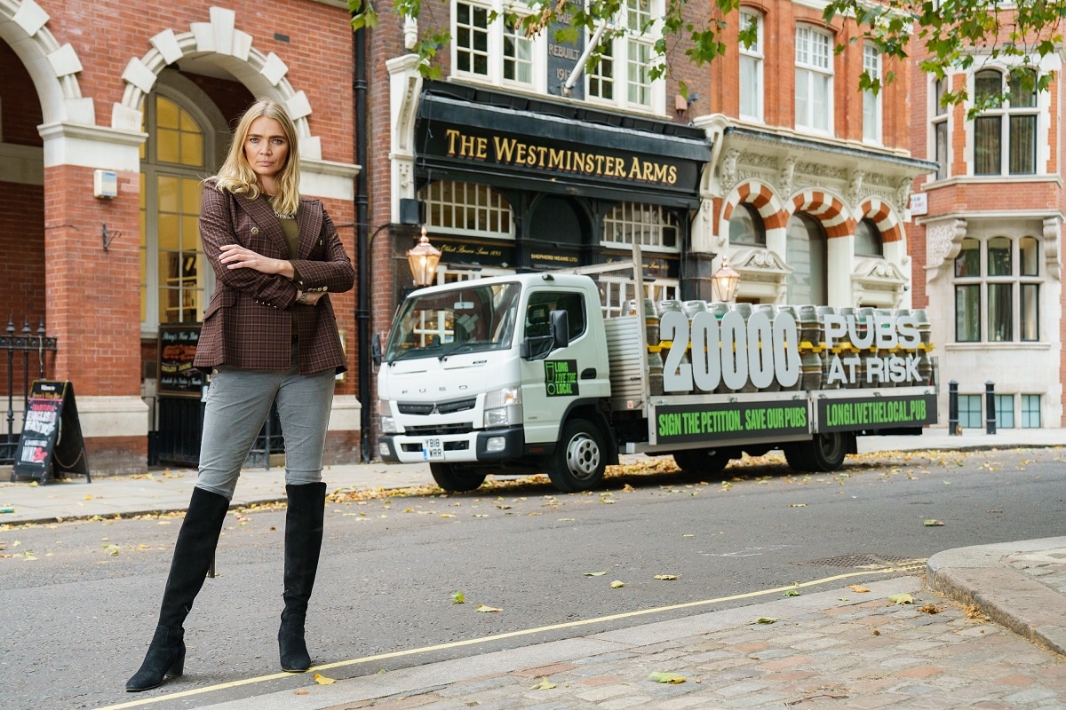 Publican Jodie Kidd urges Chancellor to save 20,000 pubs ahead of Budget