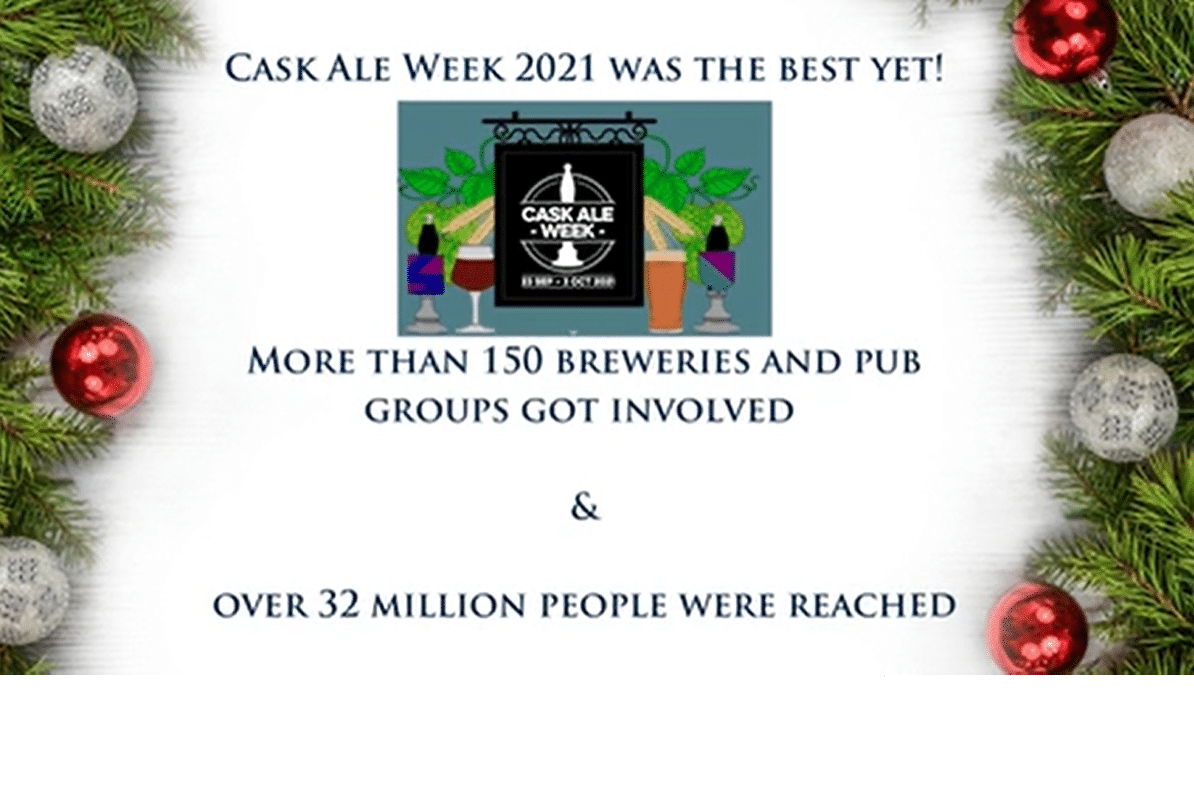 Merry Christmas video from Cask Marque