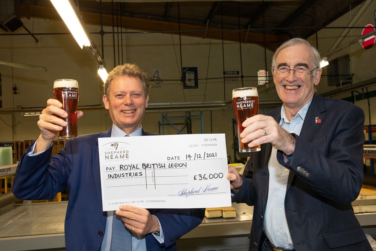 Shepherd Neame raises £35,000 for Charity of the Year