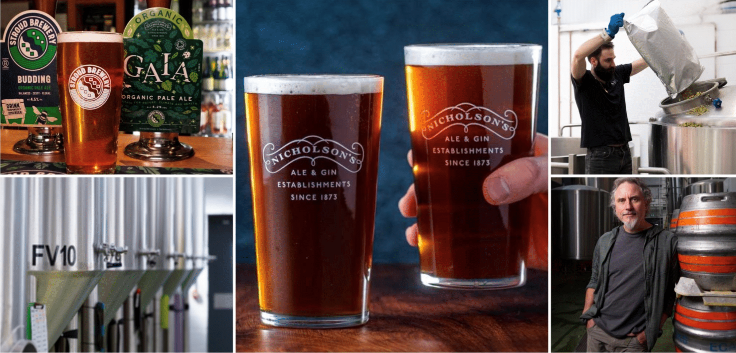 Nicholson’s Pub Collection and Stroud Brewery partner to celebrate Organic September and Cask Ale Week with exclusive GAIA Beer